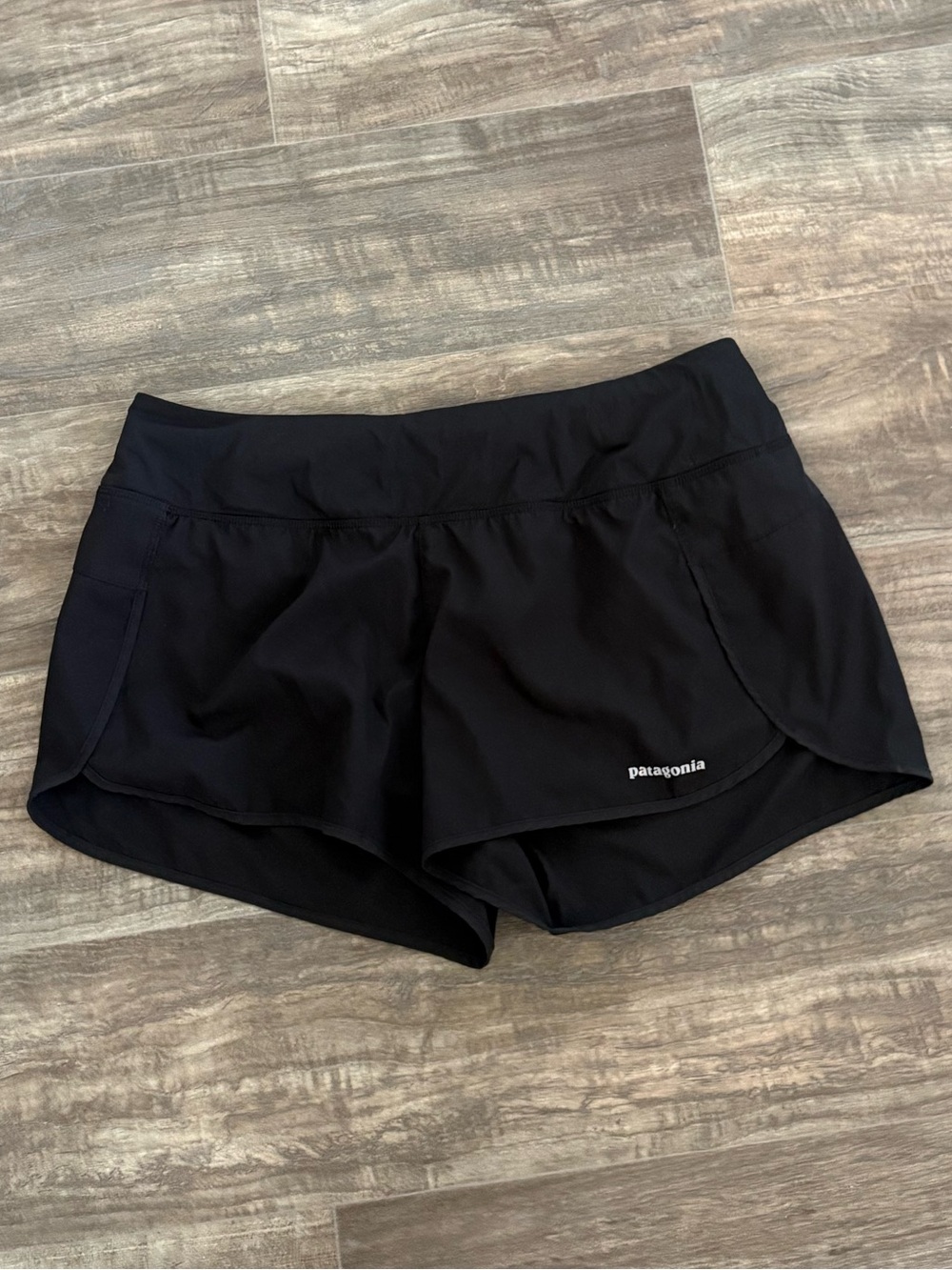 Patagonia Black Women's Active Running Shorts